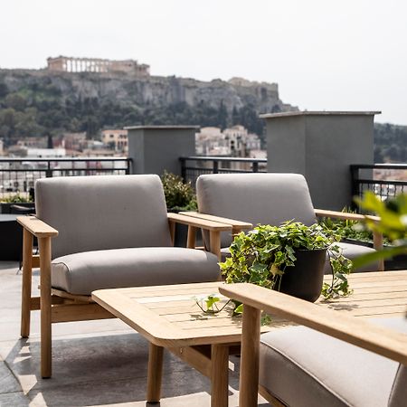 Perianth Hotel Атина Екстериор снимка The view from the rooftop