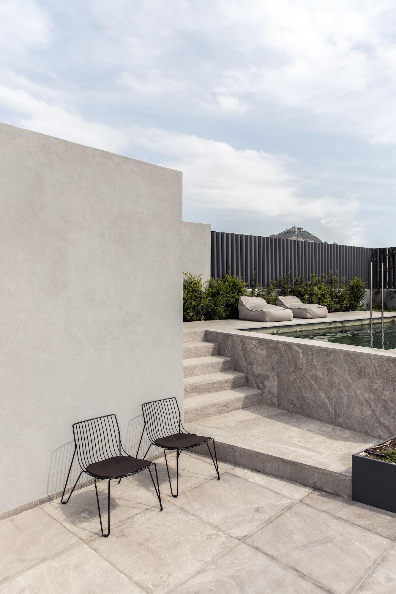 Perianth Hotel Атина Екстериор снимка Exterior wall and pool tiles