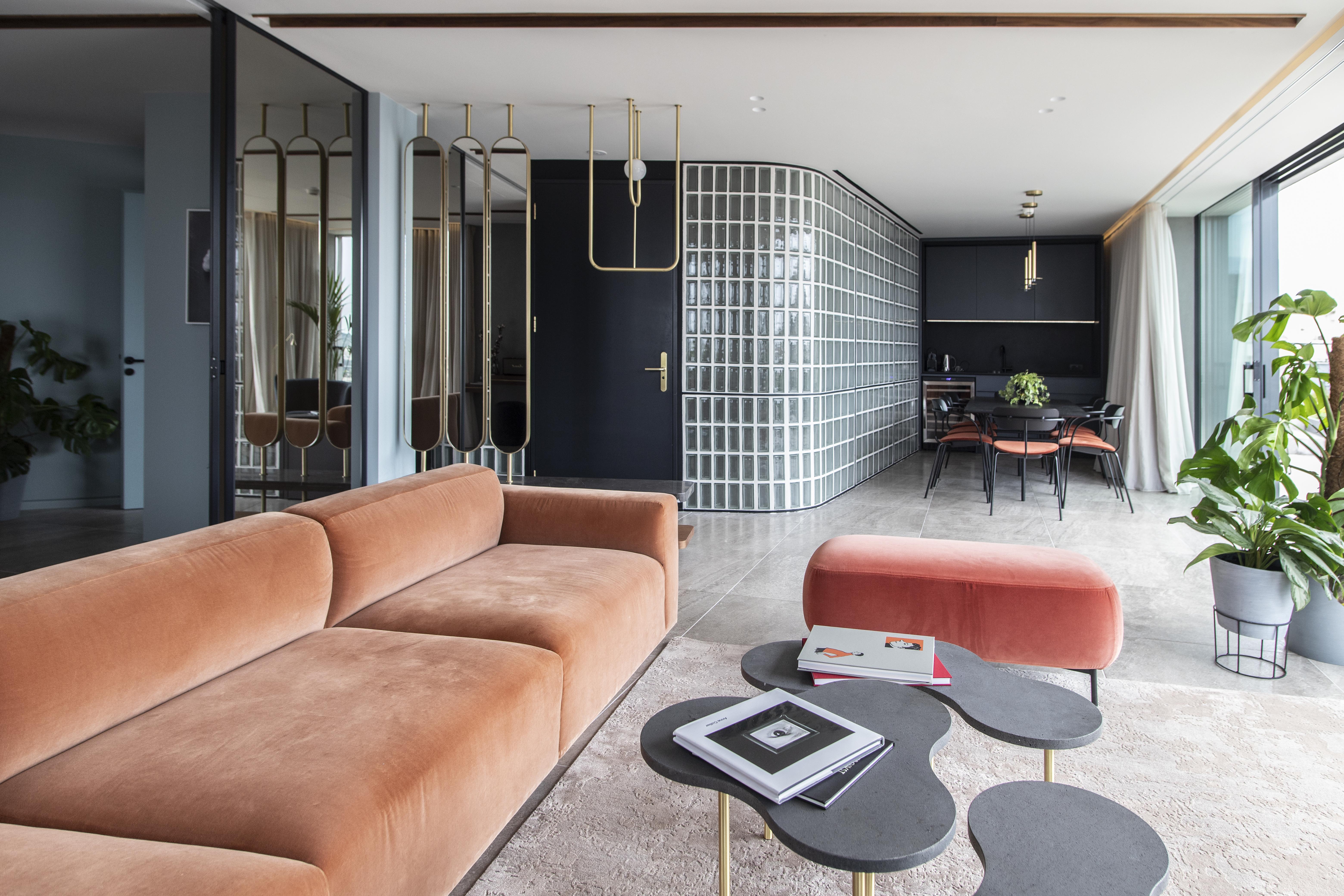 Perianth Hotel Атина Екстериор снимка The interior of a penthouse apartment at The Standard