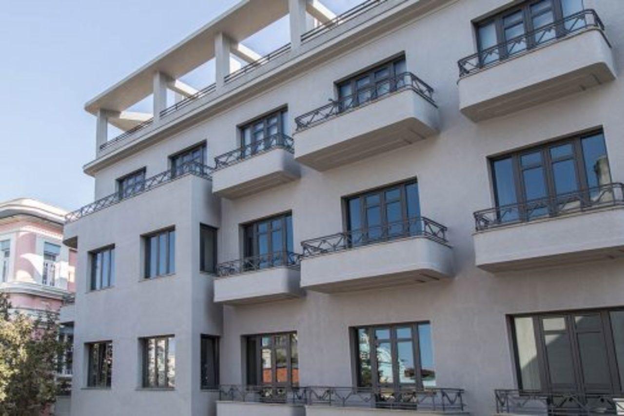 Perianth Hotel Атина Екстериор снимка The building of the university library